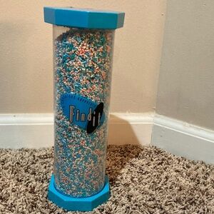 Find It At The Beach Edition Game with Blue and Pink Beads